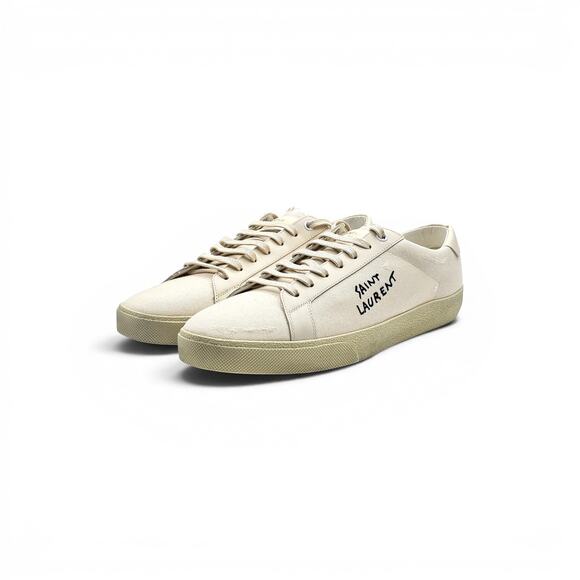 Saint Laurent Court Classic SL/06 Sneakers White EU 42 US 9 - New $785 main image 3